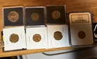 Nice Coin Lot 1955 S Ms66RD NGC 2006 S Proof Dollar 1916 D 1915 D Wheat Penny