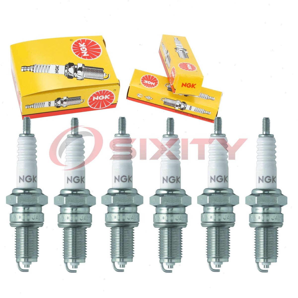 6 pc NGK 5629 DP7EA-9 Standard Spark Plugs for X22EP-U9 X22EP-U D7RTC C7TC hu