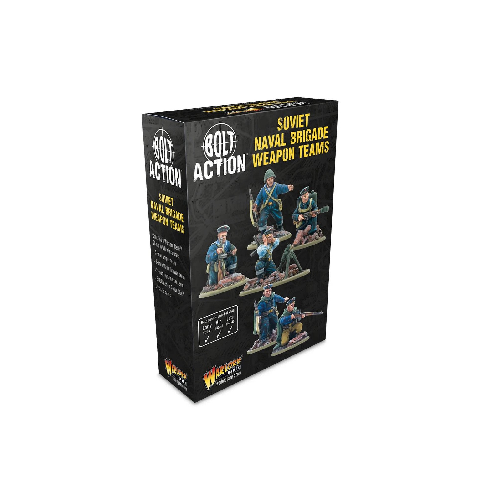 Bolt Action Soviet Naval Brigade Weapon Teams