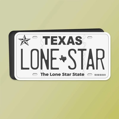 Lone Star Texas Car Magnet - Flexible TX Fridge Magnet