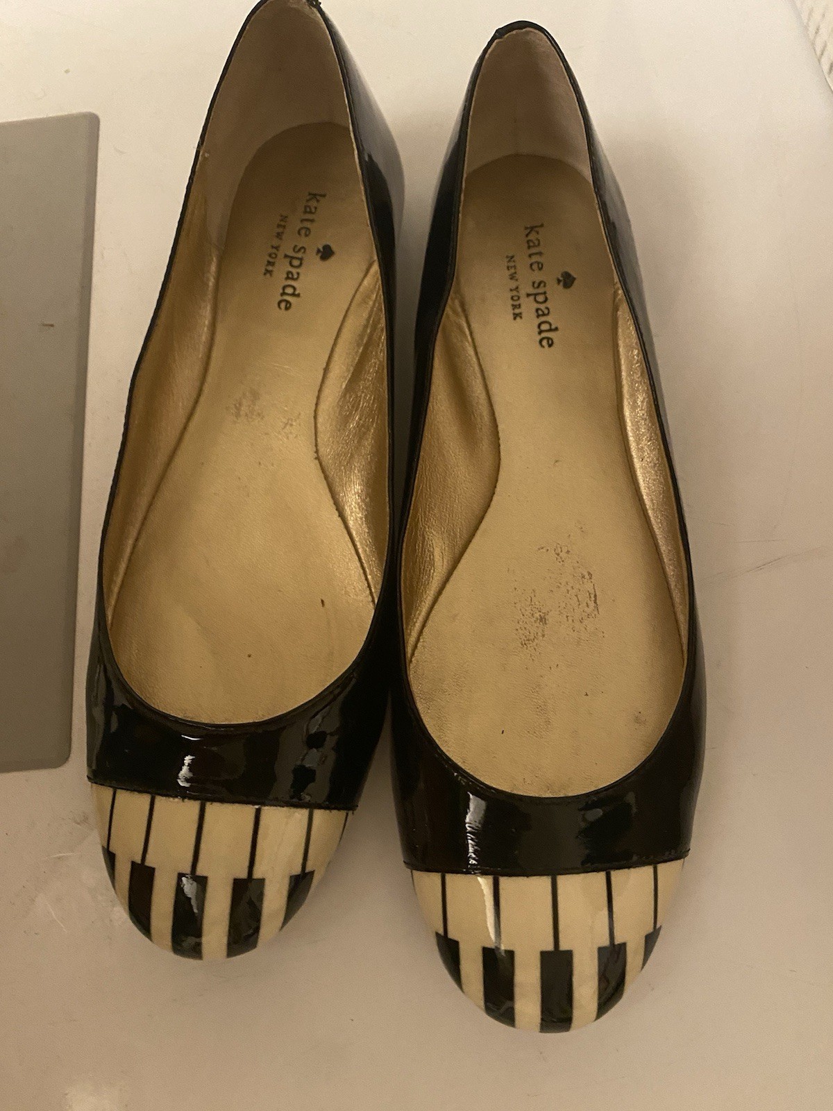 Kate Spade Piano Ballet Flats Size 8.5 M