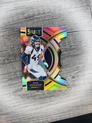 2023 Panini Select - Premier Level Alex Singleton #144 Red & Yellow Prizm...