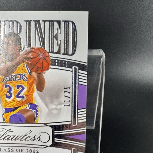 Magic Johnson 2022-23 Panini Flawless #ES-MGJ Enshrined Signature Auto /25 - Bild 3 von 10