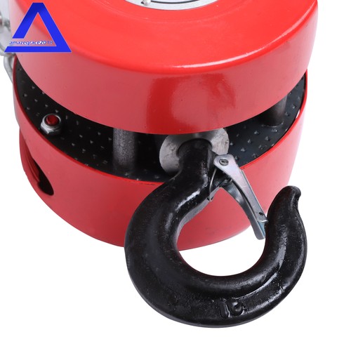 Manual Chain Hoist | 1 Ton/2200 lbs Capacity | 8’ Lift | 2 Hooks | Alloy steel - Afbeelding 10 van 12
