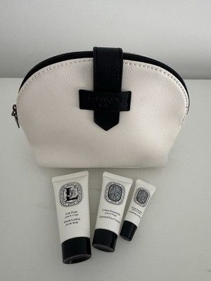 Diptyque Codmetic Bag/ Purse With essential Face cream,fresh lotion,Lip balm