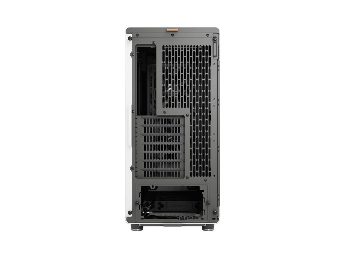 Fractal Design North ATX mATX Mid Tower PC Case - Chalk