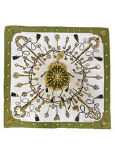 HERMÈS PARIS FOULARD DONNA WOMAN SCARF VINTAGE JHF2759