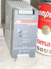 NEW ABB CP-E 24/1.25 24V-28V 1.25A DIN RAIL POWER SUPPLY LED DRIVER 30W TESTED