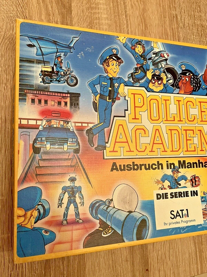 ASS Sat1 Police Academy Ausbruch in Manhattan   Brettspiel  Gesellschaftsspiel - Bild 3 von 4