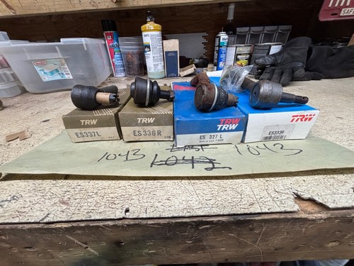 TRW ES327L TIE ROD 9W ''''READ THE LISTING PLEASE" MOOG CROSS