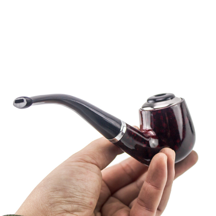 Durable Wooden Wood Sense Smoking Pipe Tobacco Cigarettes Cigar