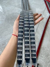 3PCS 4FT Triple Row CHASING 3 Rolls Strips For 3 Wheeler Slingshot Wheel Lights