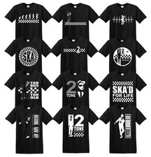 2 Tone The Specials Reggae Ska Rude Old Retro T-Shirts Men's 70s 80s Tee Tops