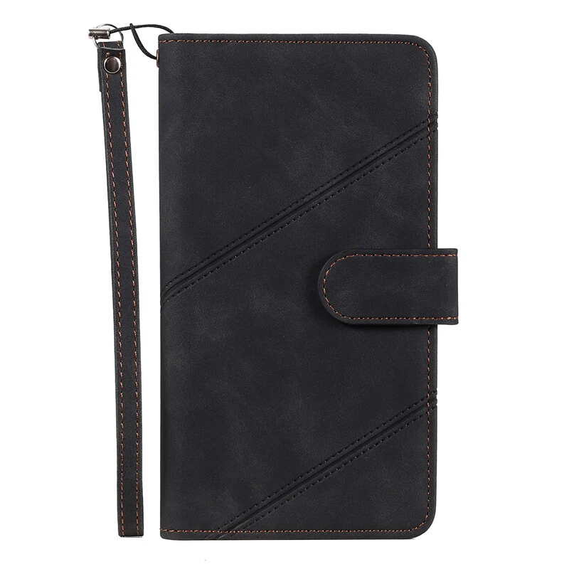 Multi Card Wallet Case Leather Flip Cover for Samsung S23 FE/S23/S24+/S25+ Ultra - Image 3 of 4
