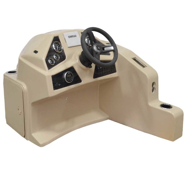 Sweetwater Pontoon Boat Steering Console Khaki 42 X 53 X 36 Ebay