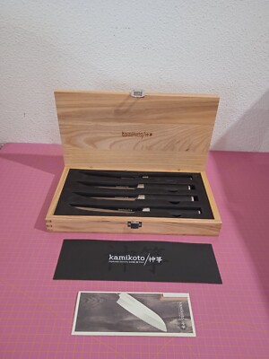 Kamikoto steak knife set 4er pack