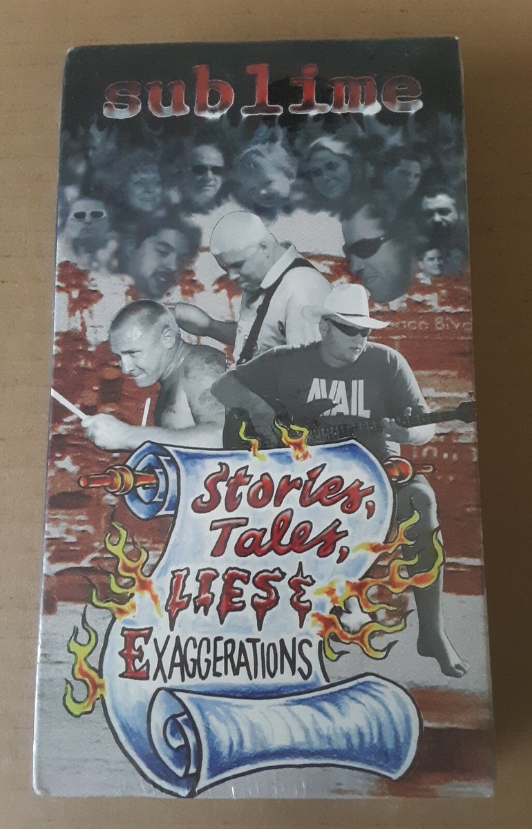 SUBLIME: STORIES, TALES, LIES & EXAGGERATIONS - SEALED VHS