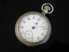 Private Label H.J. Woronov Brooklyn N.Y. Illinois Springfield Pocket Watch  0978