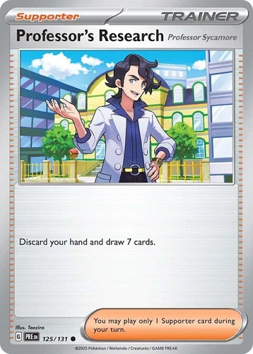 Professor's Research [Professor Sycamore] 125/131 Prismatic Evolutions
