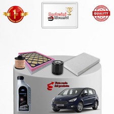 KIT TAGLIANDO 4 FILTRI E OLIO FORD S-MAX II 2.0 TDCI 88KW 120CV 2015 ->