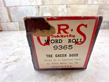 Q.R.S  #9365   The Green Door Player Piano Roll