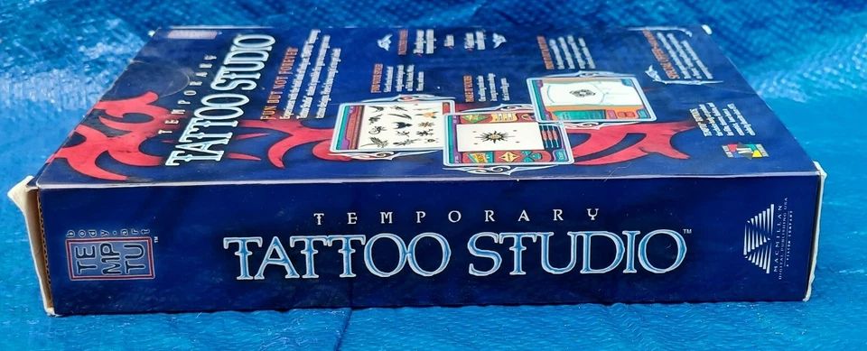 Temptu Body Art Temporary Tattoo Studio Windows 95/98 Computer Disc Macmillan... - Image 4 of 4