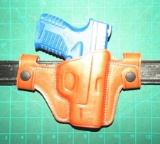 Cebeci 20832RT55 RH Leather Belt Snap Holster for Springfield Armory XDS 3.3"