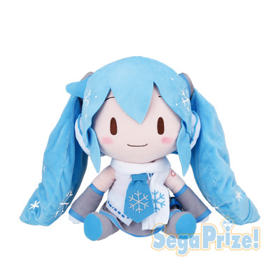 Sega Vocaloid Hatsune Miku Winter Special Big Fluffy Snow Miku 11 Plush Sg0036 Fifasteluce Com