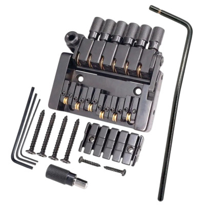 1 Set Black Headless Bridge Tremolo Fit Steinberger,Kiesel,Strandberg ,Cort