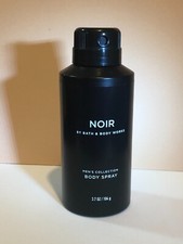 Bath  Body Works  NOIR  Men's Collection Body Spray 3.7 oz