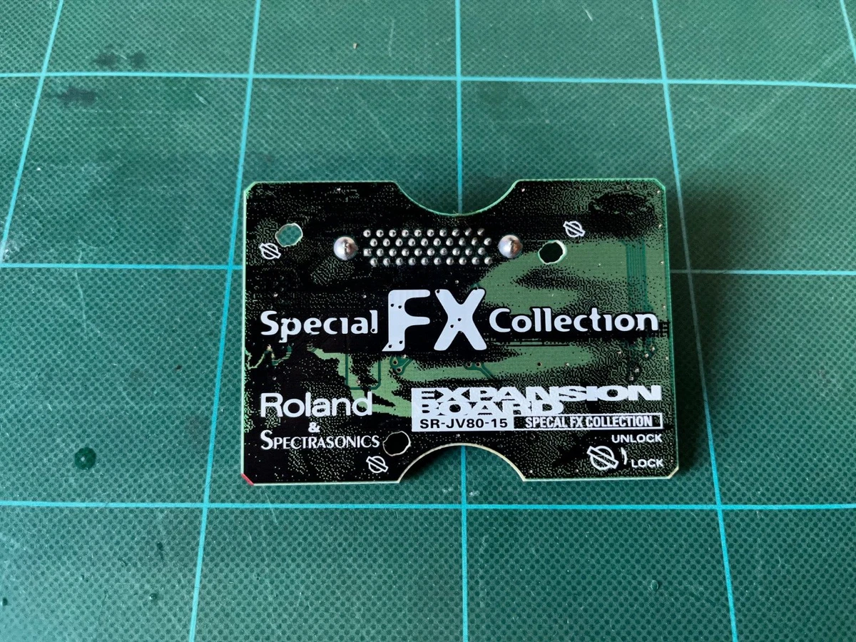 ☆Roland EXPANSION BOARD SR-JV80-15 SPECIAL FX COLLECTION