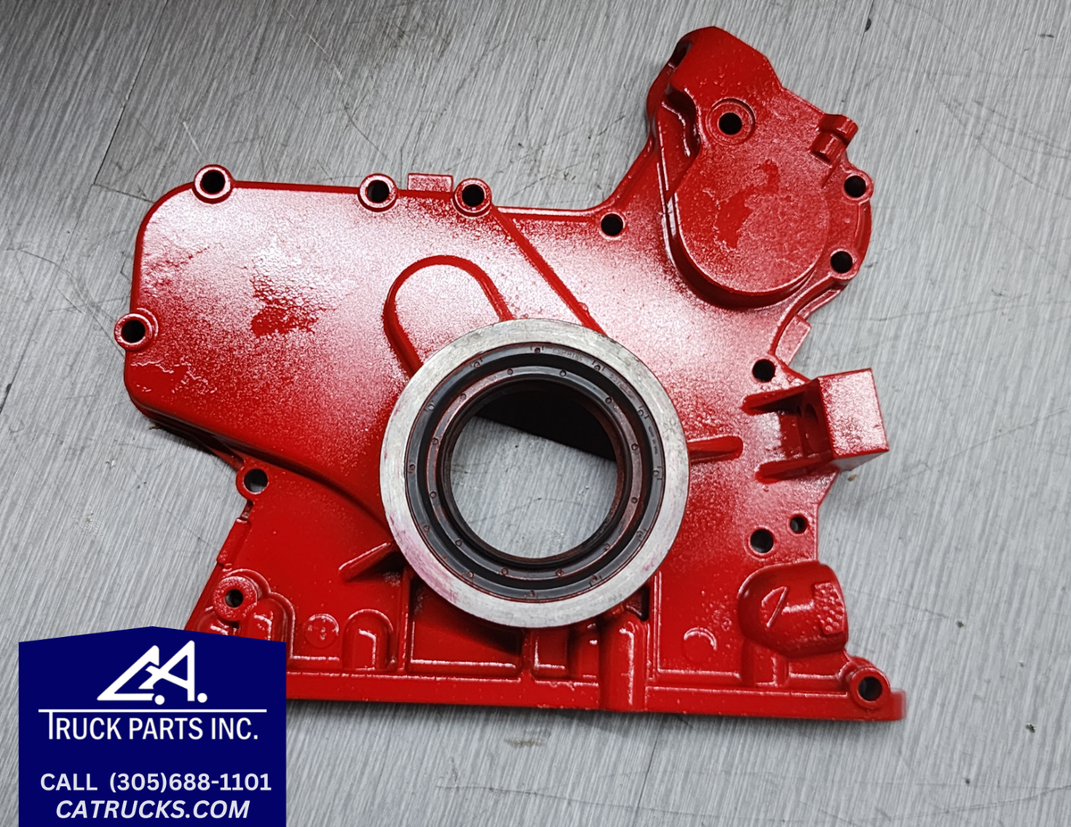 3倍赤いエンジンカバー【shigekix出品】 Cummins ISX DOHC Diesel Engine Front Timing Gear Cover 3684273 OEM