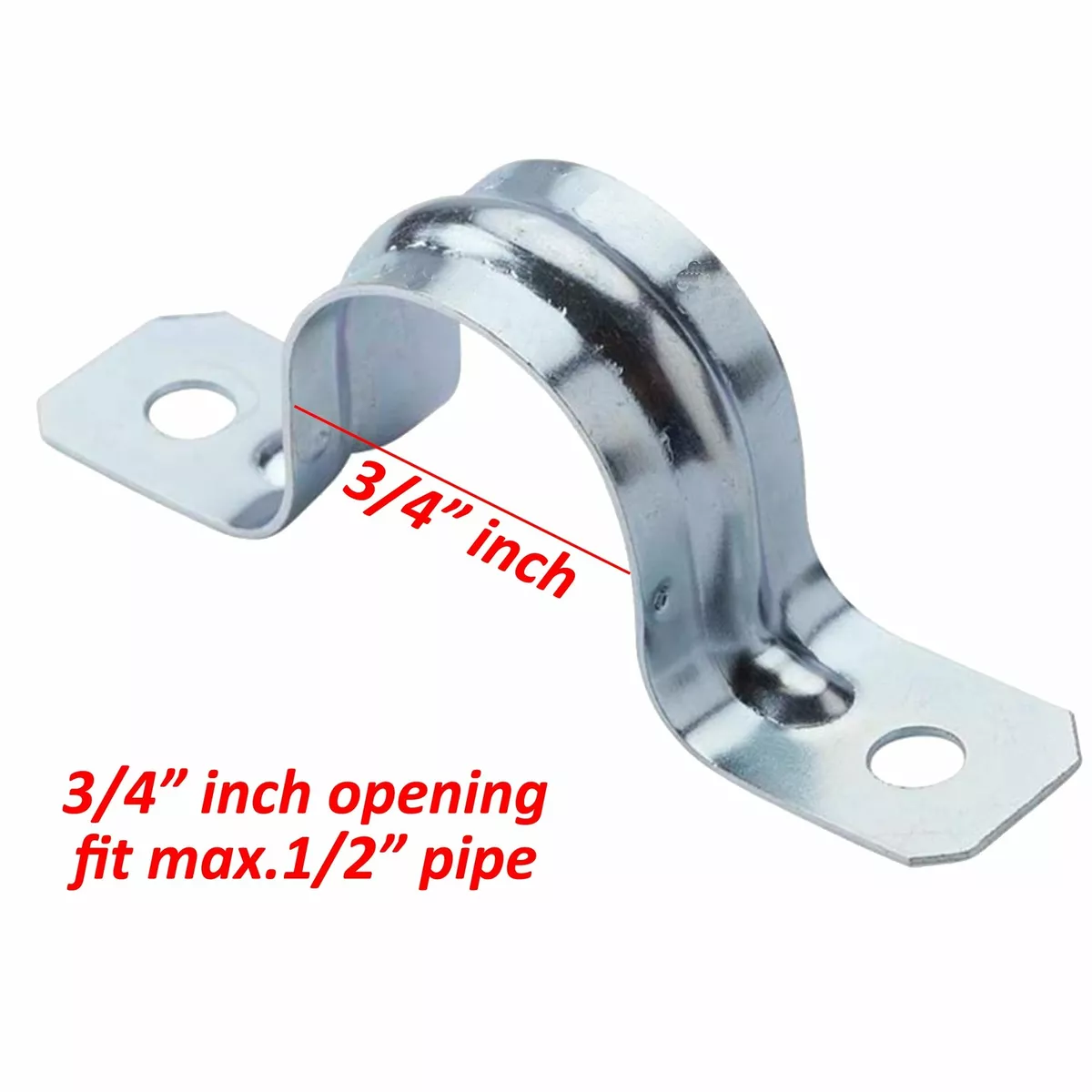 Metal pipe sale strap clamps