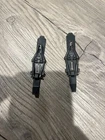 Gi Joe (1985) Snowcat vehicle missle ski sled part (set of 2)