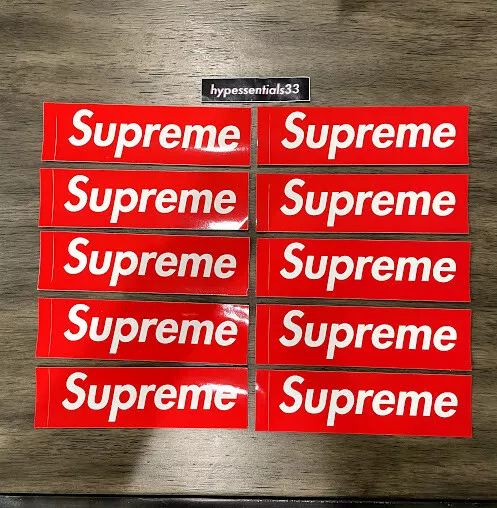 Supreme red bogo sale