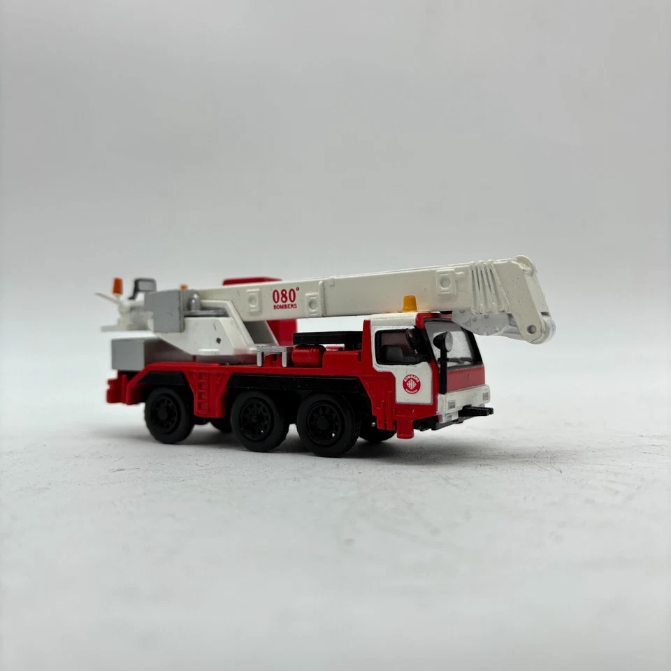 MODELLINO CAMION POMPIERI GRUE LIEBHEN TM 10 40 G3 1990 - DEL PARDO - SCALA 1:80 - Immagine 3 di 4