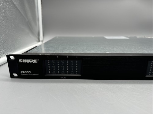 Shure P4800 System Processor Soundplex Digital Signal Processor W/ Power Cord - Picture 3 of 12