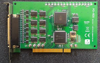 Advantech PCI-1620A-BE 8-port RS-232 PCI Communication Card 