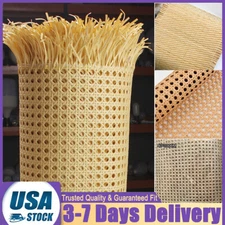 Multi Size Natural Artificial Weave Rattan Cane Webbing Sheet Chair Repair US