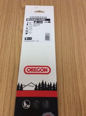OREGON DOPPELSCHUTZ 16'' FÜHRUNGSLEISTE 160SDEA318 0,050 1,3 mm 54 Glieder Typ 91 Kette