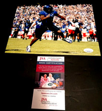 DERIUS DAVIS TCU Horned Frogs SIGNED 8X10 Photo JSA COA CHARGERS