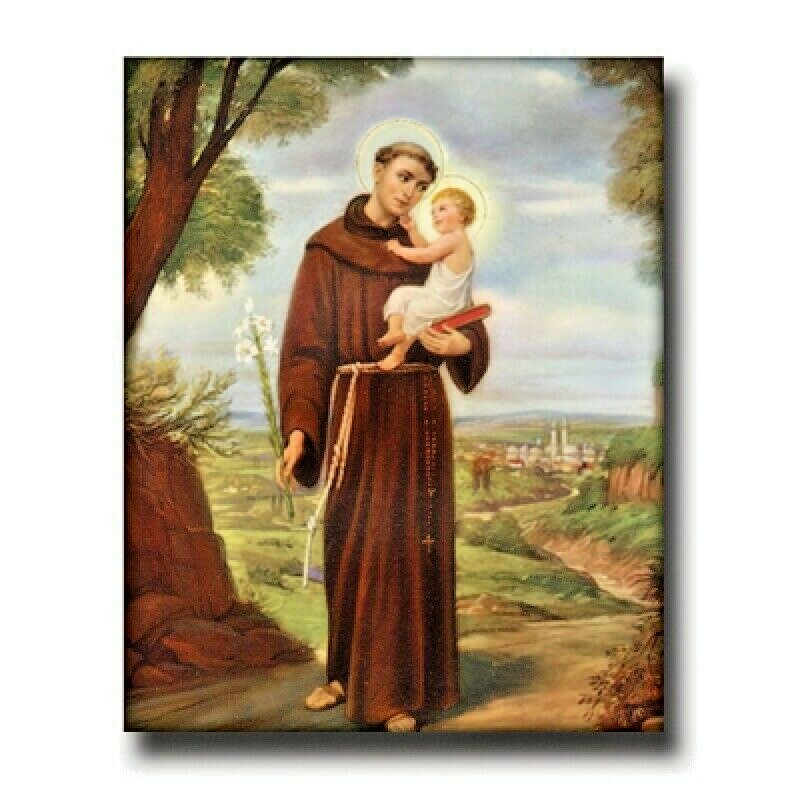 Saint St. Anthony - 8 x 10 print (No Frame) - RPC37263 | eBay