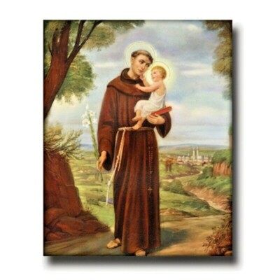 Saint St. Anthony - 8 x 10 print (No Frame) - RPC37263 | eBay