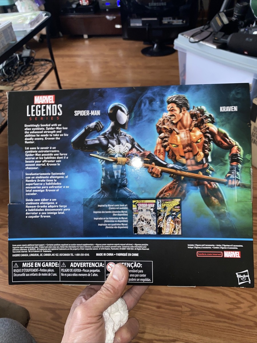 Hasbro: Legend Series - Spider-Man and Kraven the Hunter 6.5