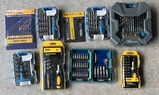 Ferrex /Equip Variety Drill and Screw Driver Sets (BRAND NEW) in Heavy Duty Case