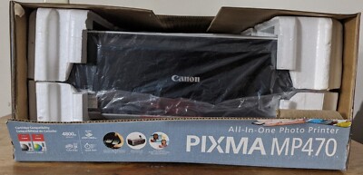 Canon PIXMA MP470 All-In-One Inkjet Printer BRAND NEW Display Model - See Descr