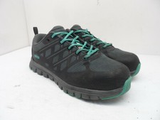 AGGRESSOR Women's Steel Toe Steel Plate Safety Work Shoe 1501 Gray/Black 8.5M