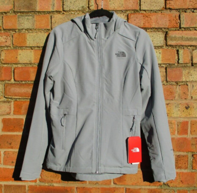 North Face Damen Shelby Raschel Hoodie gefütterte Reißverschluss Jacke SM 36'' Brustumfang neu mit Etikett