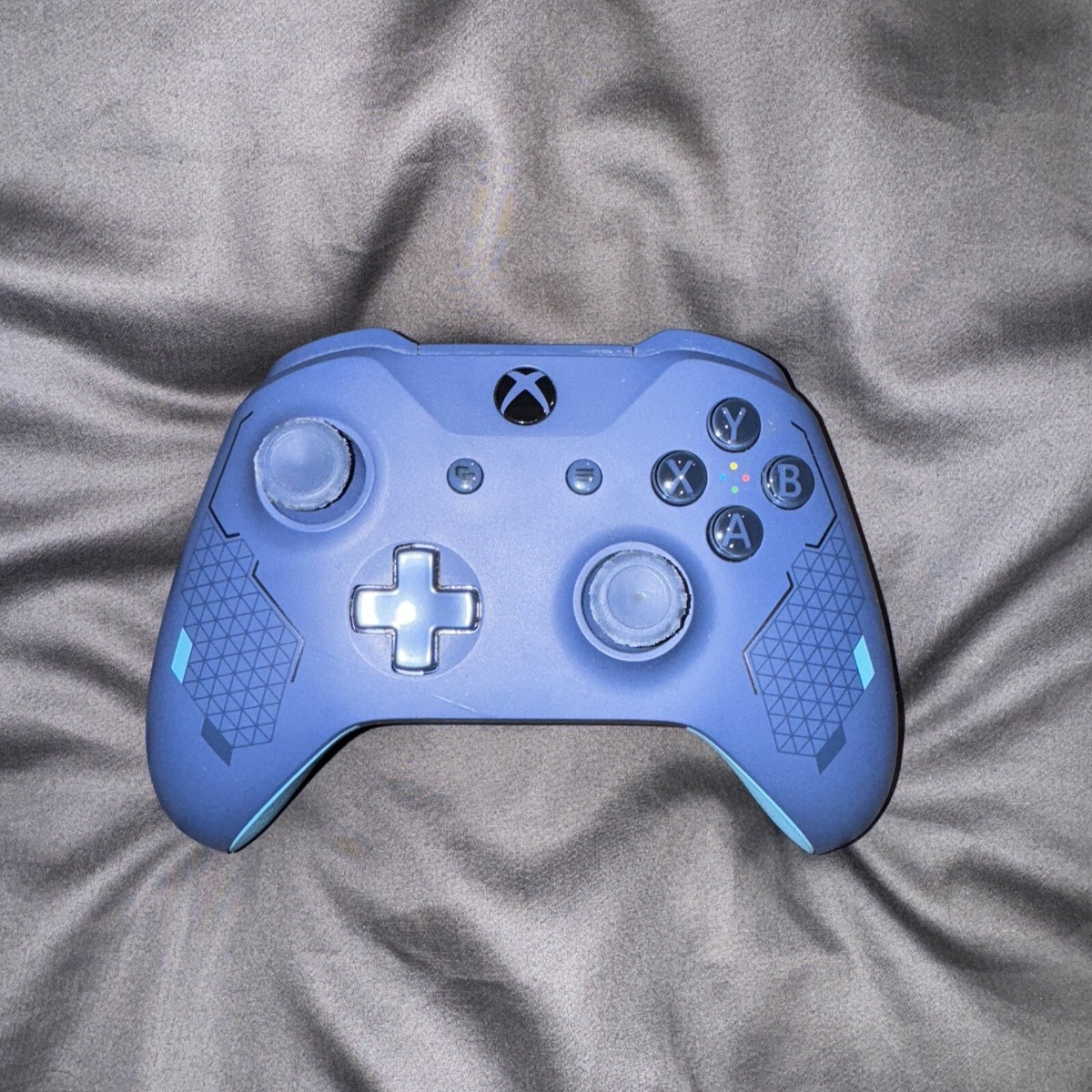 Official Xbox One Sport Blue Wireless Controller UK