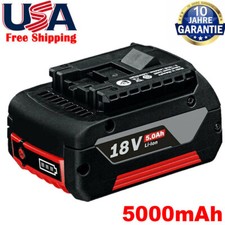 BAT609 For BOSCH 18V CORE 18 Volt 5.0 Ah High Performance Battery BAT618 Li-ion